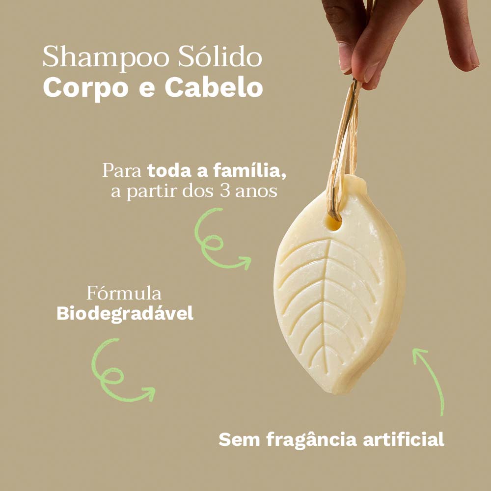 Mustela Shampoo Sólido Corpo e Cabelo 75g