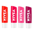 Nivea Kit Hidratante Labial Shine Morango Cereja Amora e Melancia