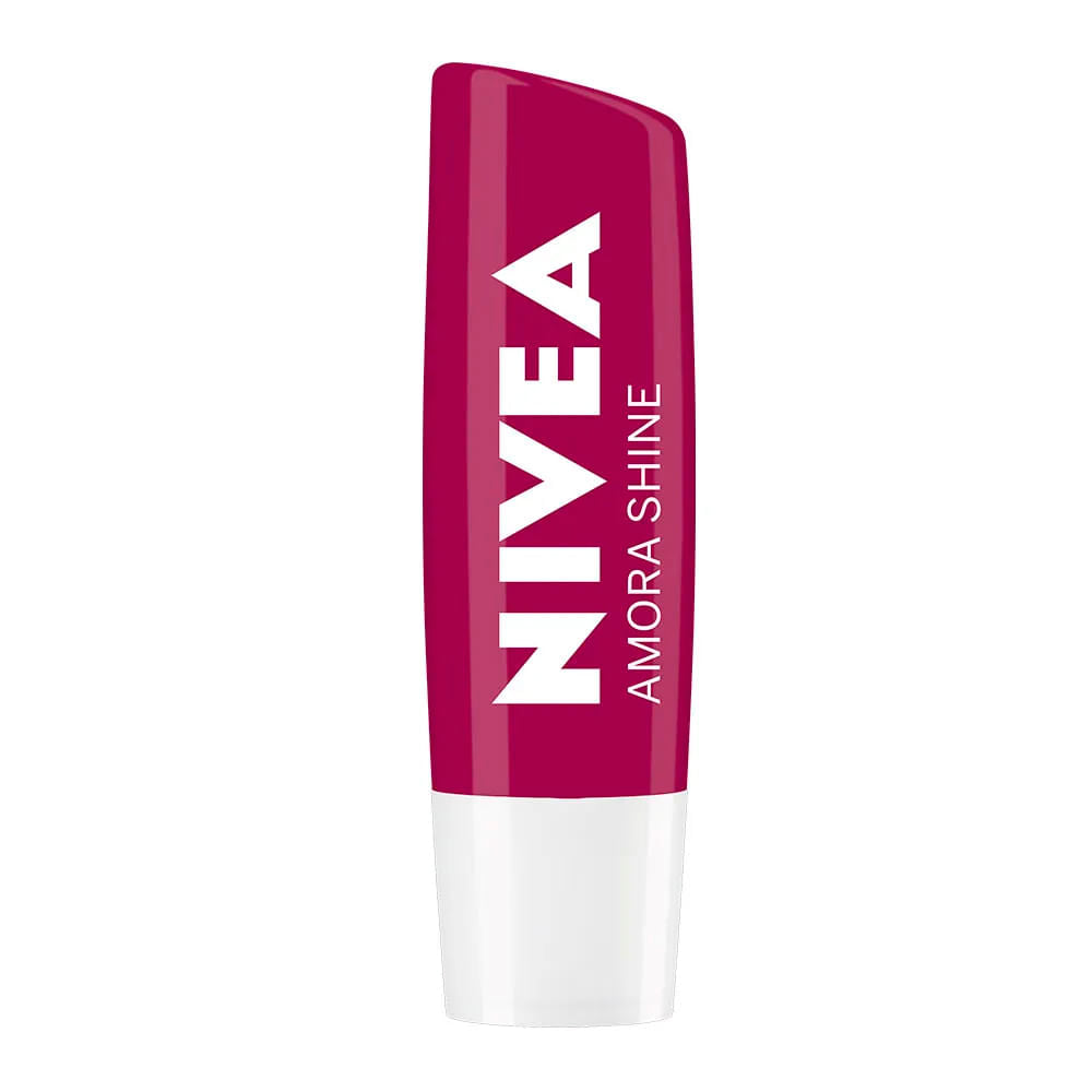 Nivea Kit Hidratante Labial Shine Morango Cereja Amora e Melancia