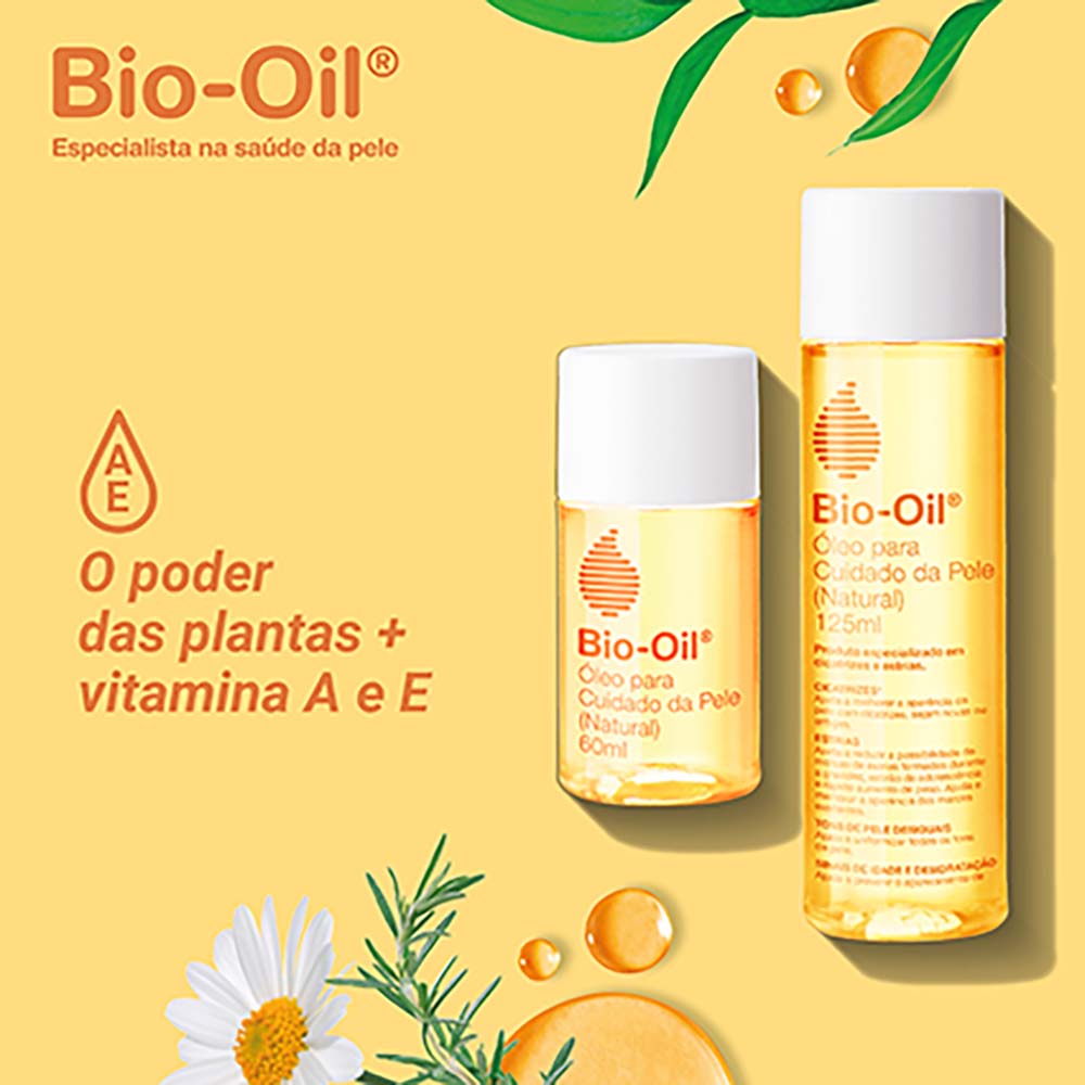 Bio-Oil Óleo Corporal para Cuidado da Pele Natural