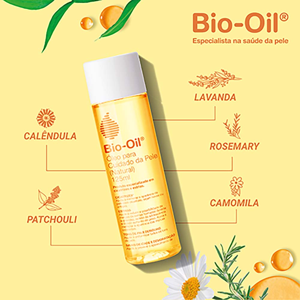Bio-Oil Óleo Corporal para Cuidado da Pele Natural