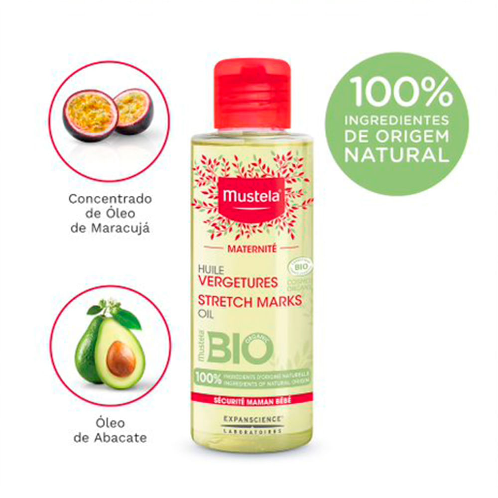Mustela Maternité Óleo para Prevenção de Estrias 105ml