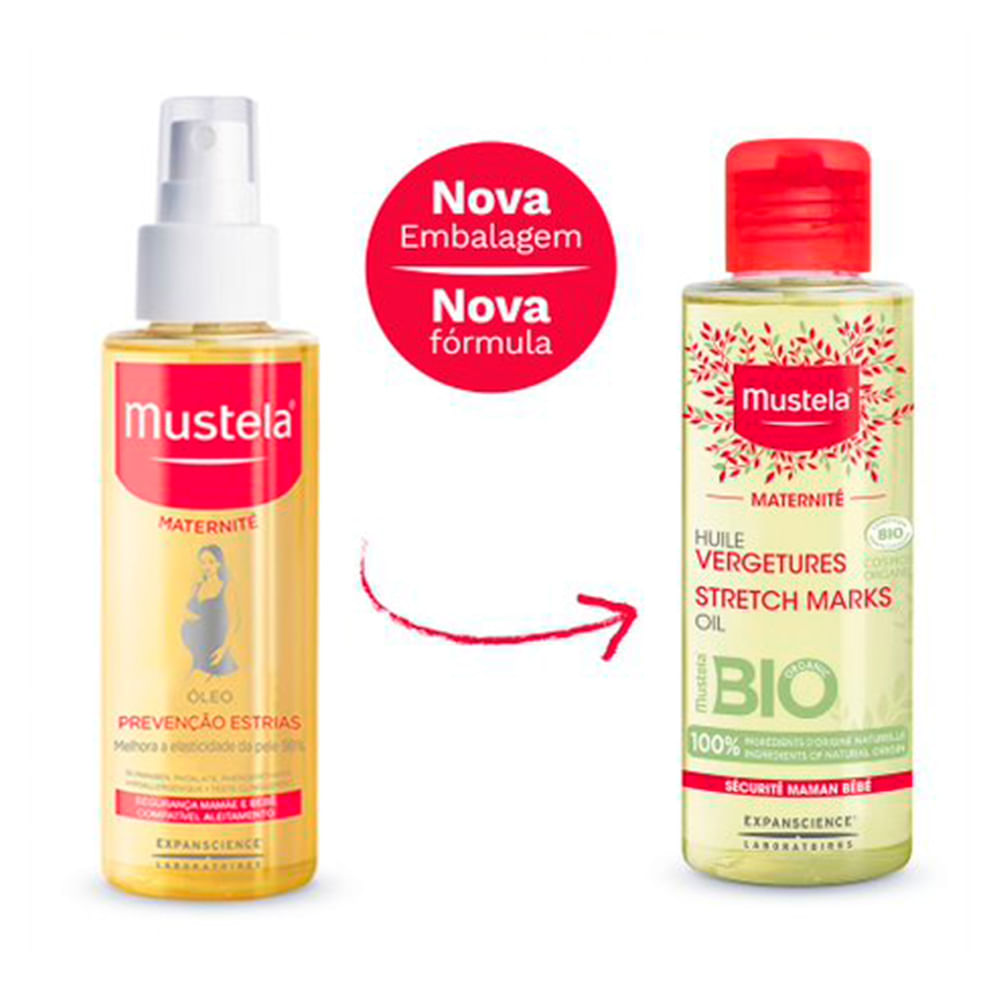 Mustela Maternité Óleo para Prevenção de Estrias 105ml
