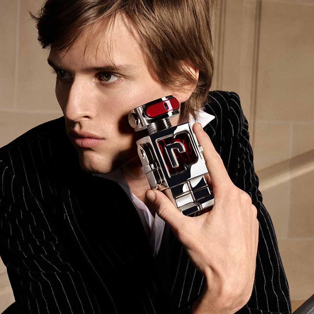 Rabanne Phantom in Red Perfume Masculino Parfum Elixir