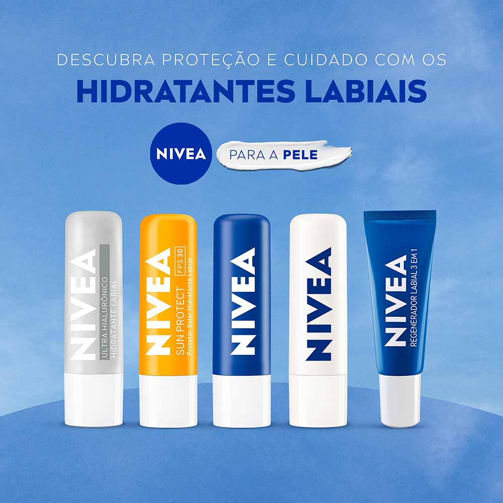 Nivea Med Repair Protetor Labial FPS 15 4,8g