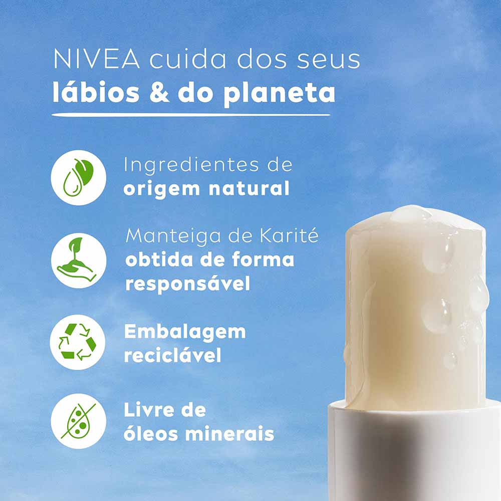 Nivea Med Repair Protetor Labial FPS 15 4,8g