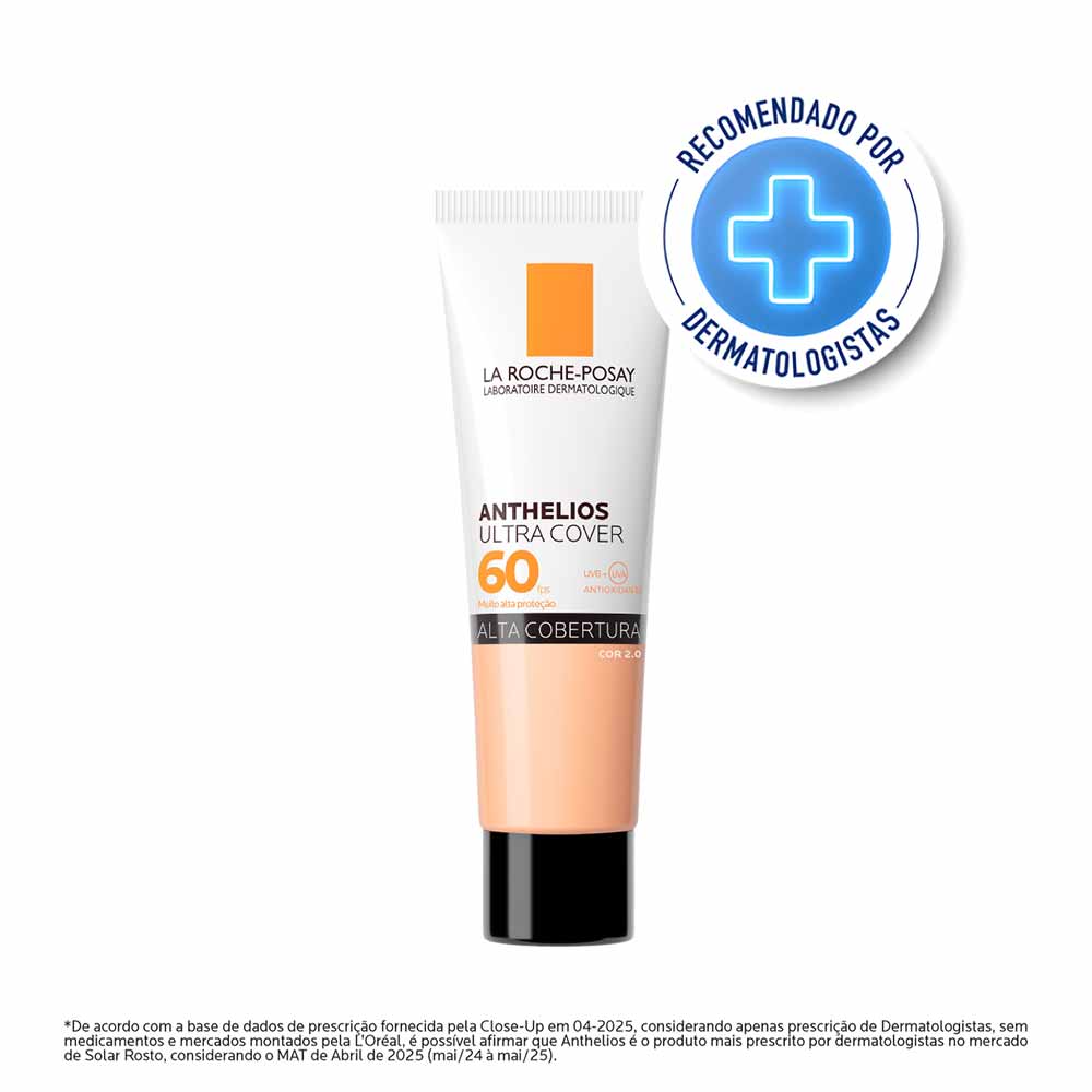 La Roche-Posay Anthelios Ultra Cover Protetor Solar Facial com Cor FPS 60