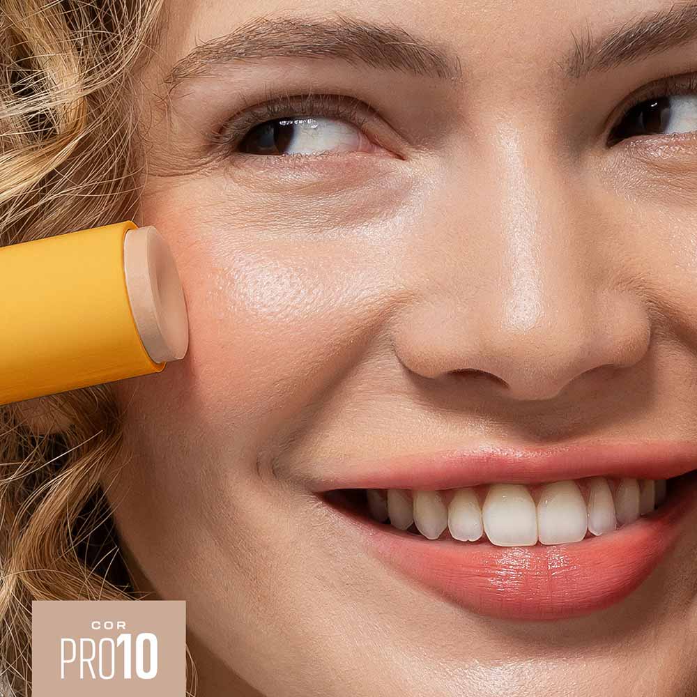 Pink Cheeks Pro Stick Protetor Solar Facial em Bastão com Cor FPS 96