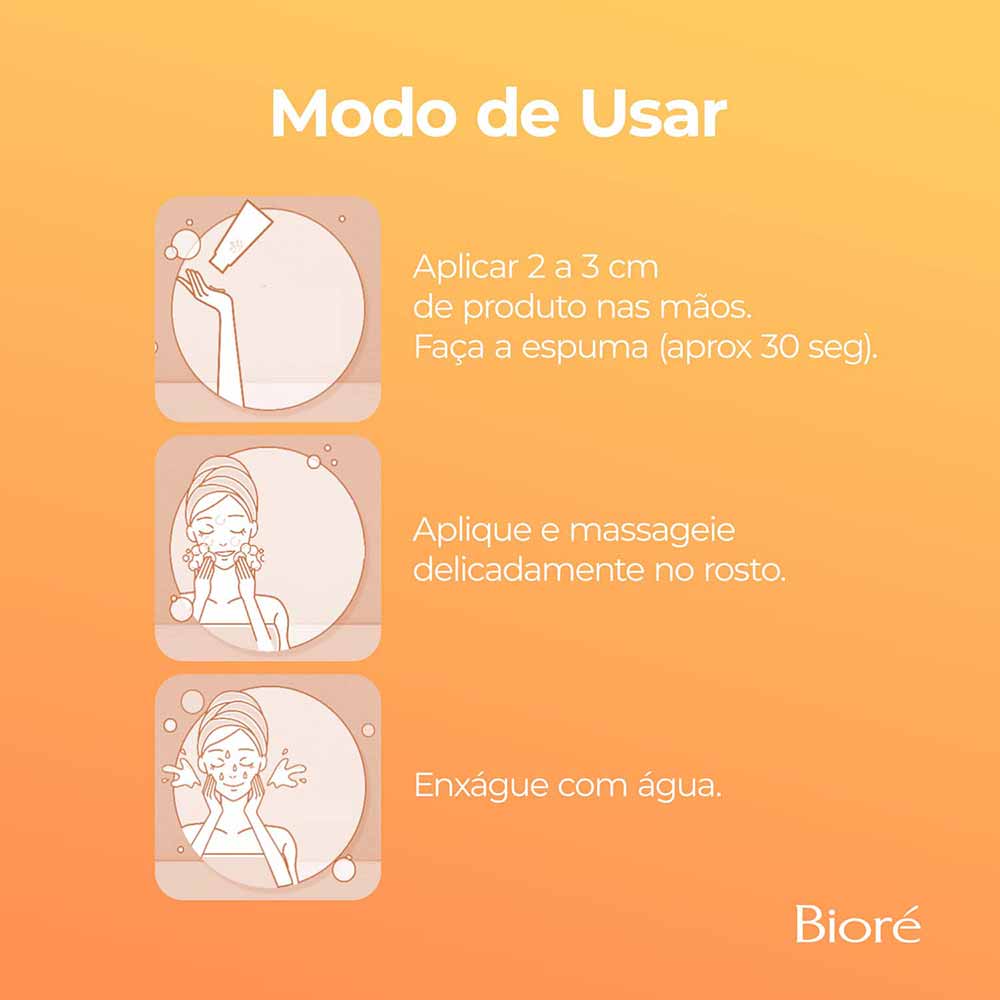 Bioré Skincare Wash Rich Moisture Sabonete Facial 130g