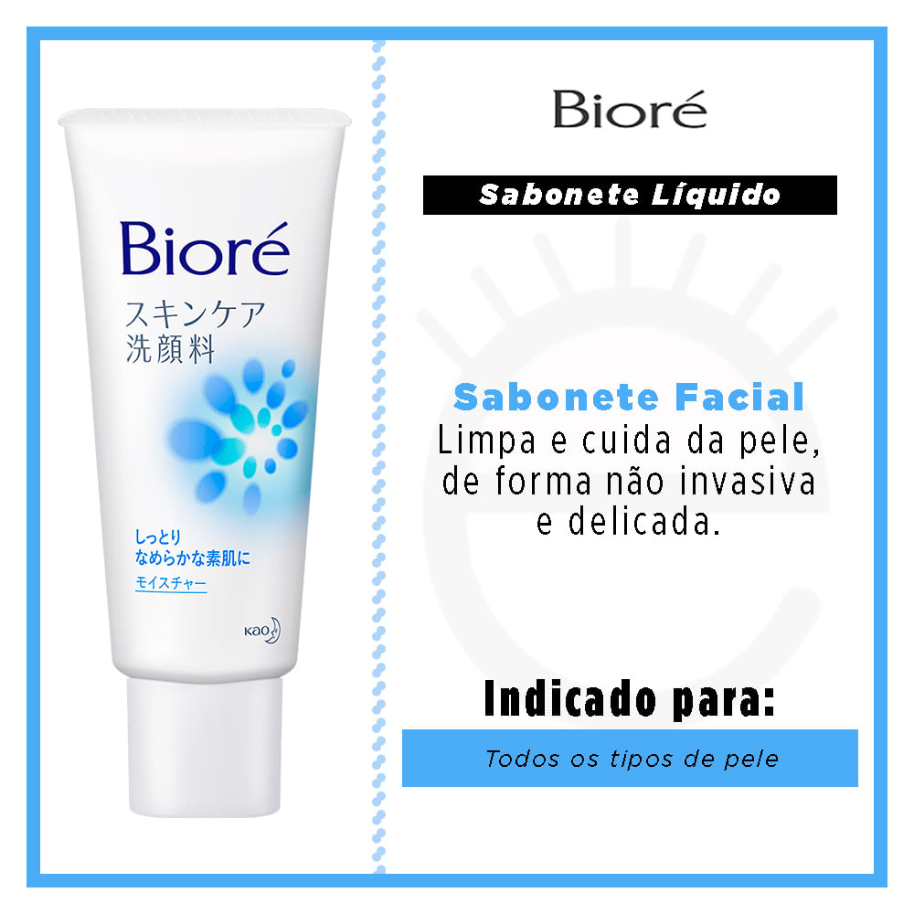Bioré Sabonete Líquido Facial 60g