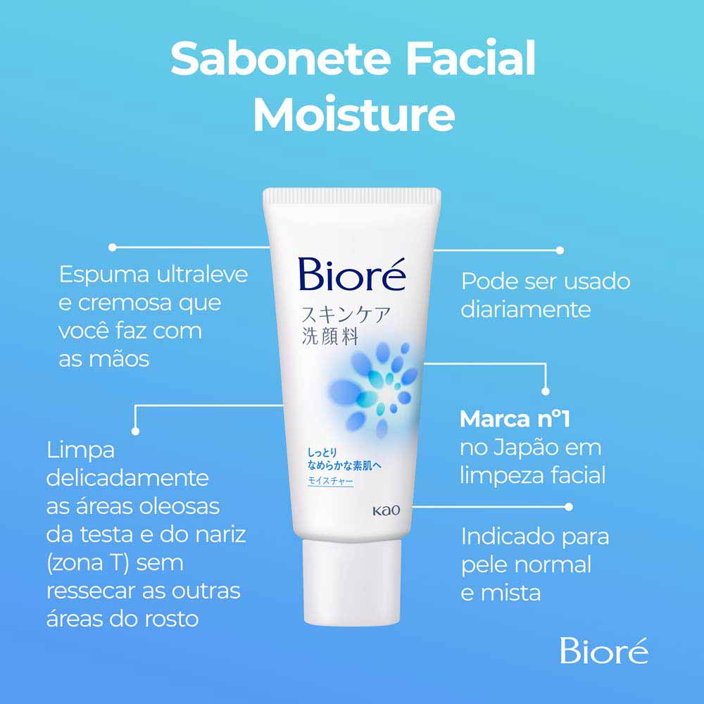 Bioré Sabonete Líquido Facial 60g