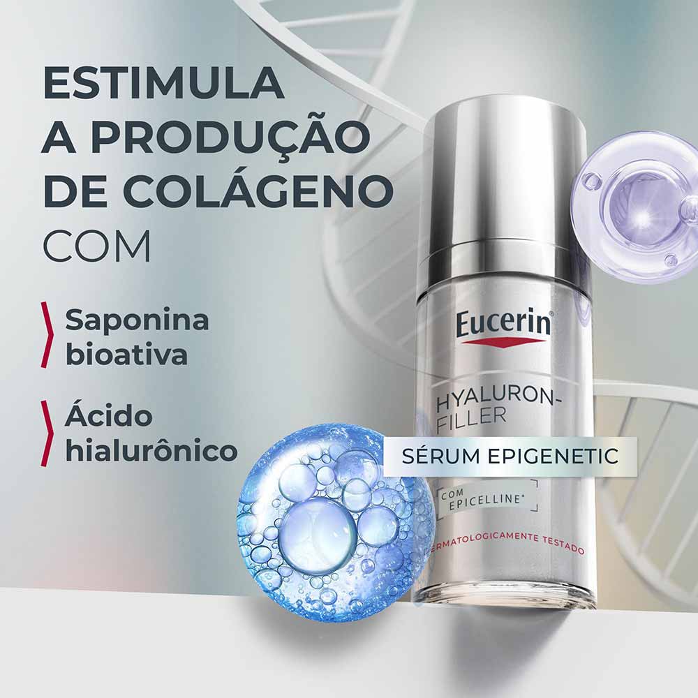 Eucerin Hyaluron-Filler Epigenetic Sérum Facial Anti-Idade 30ml
